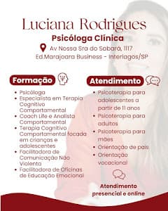 Psicóloga Luciana Santos Rodrigues em Santana