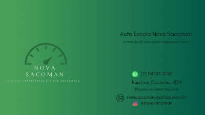 Auto Escola Nova Sacoman em Ipiranga